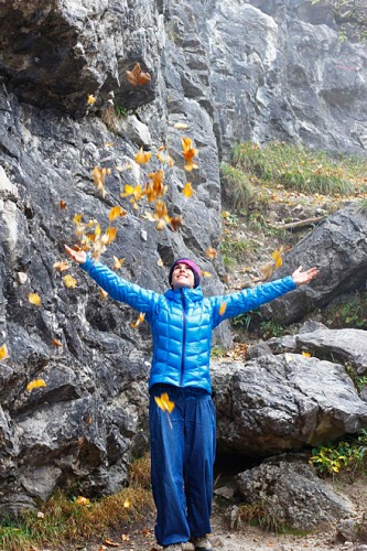 Sportklettern am Weihar im Allgäu. | Foto: Frieda Knorke