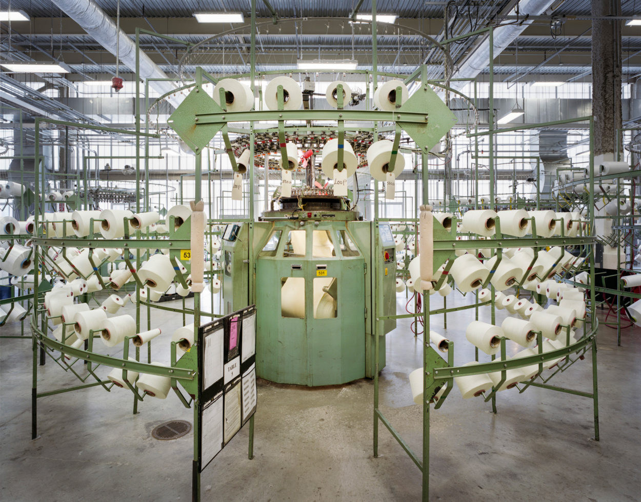 Rundstrickanlage bei Polartec | Foto: Christopher Payne/Polartec