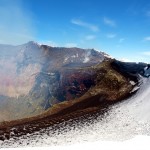 Skitouren in Chile und Argentinien: Krater des Villarica. | Foto: Lea Hartl