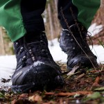 Im Test sind die XA Pro 3D bei jeder Witterung 100 Prozent wasserdicht. | Foto: Holger Stark