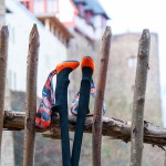 Der Schlaufen der Leki Test-Wanderstöcke sind angenehm zu tragen. | Foto: Karl-Georg Müller