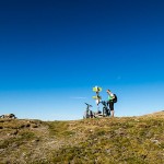 Mountainbiken in den Tuxer Alpen: das Geiseljoch.