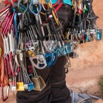 Wichtig fürs Trad-Klettern in Jordanien, die Eisenwarenspezialitäten. | Foto: Michael Seidl