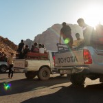 Klettern mit 18 Jugendlichen aus dem SOS Kinderdorf in Amann. | Foto: Michael Seidl
