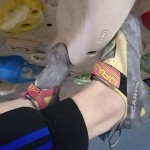 Heimspiel mit dem Drago: der Toe-Hook. | Foto: Chiara Hanke