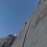 Saint Exupéry - Magnus in der ersten Länge. | Foto: Roli Striemitzer