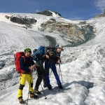 Auf dem Weg zur Britanniahütte auf dem "Glacier Trail". | Foto: Ben Weiler