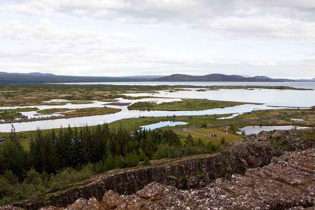 Þingvallavatn, der größte See Islands. | Foto: Johannes Wolf