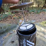 Die Jetboil Kaffeepresse ist echter Luxus. | Foto: Iris Schulte Renger