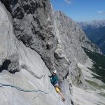 In der Route "Strandläufer" (6+). | Foto: David Lochner