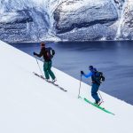 Der Aufstieg auf den Gillavarri bietet beeindruckende Tiefblicke. | Foto: Sebastian Fiedler