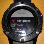 Das Farbdisplay der Fenix 5X lässt sich bei allen Lichtverhältnissen gut ablesen. | Foto: Arnold Zimprich