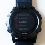 Ist man im flachen, "barrierefreien" Gelände unterwegs, funktioniert die Bedienung der Uhr über Apps gut ... | Foto: Arnold Zimprich