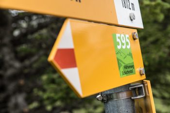 Unser Ziel an diesem Wochenende: Die Route 959, der Schächntaler Höhenweg. Er wird als einer der schönsten der Schweiz gehandelt. | Foto: Marco Peter