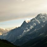 Blick aus meinem Zelt auf dem Mont Blanc, nahe des Rufigio Bonattis. | Foto: Jan Kozlowski