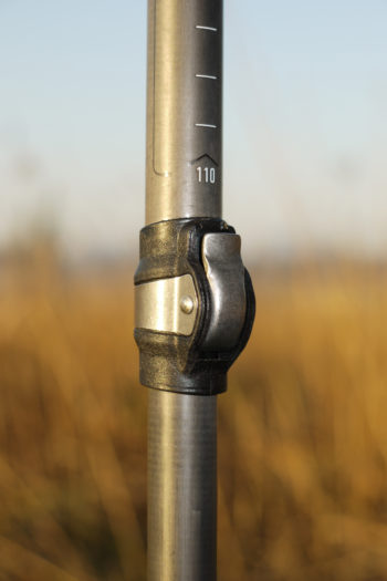 Die Höhenverstellung mittels Speed Lock 2 spart Zeit und Kraft. | Foto: Sebastian Krejci