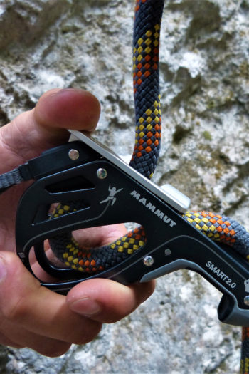 dass die Bremshand beim Seilausgeben ... | Foto: Bene Hirschmann