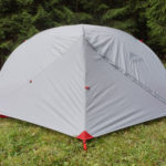 Zelt mit geraden Anspannpunkten