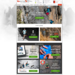 Die Bergzeit Website im Jahr 2017.