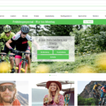 Die Bergzeit Website im Jahr 2019.