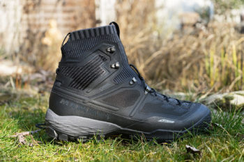 Der Mammut Ducan Knit High GTX im Seitenprfil
