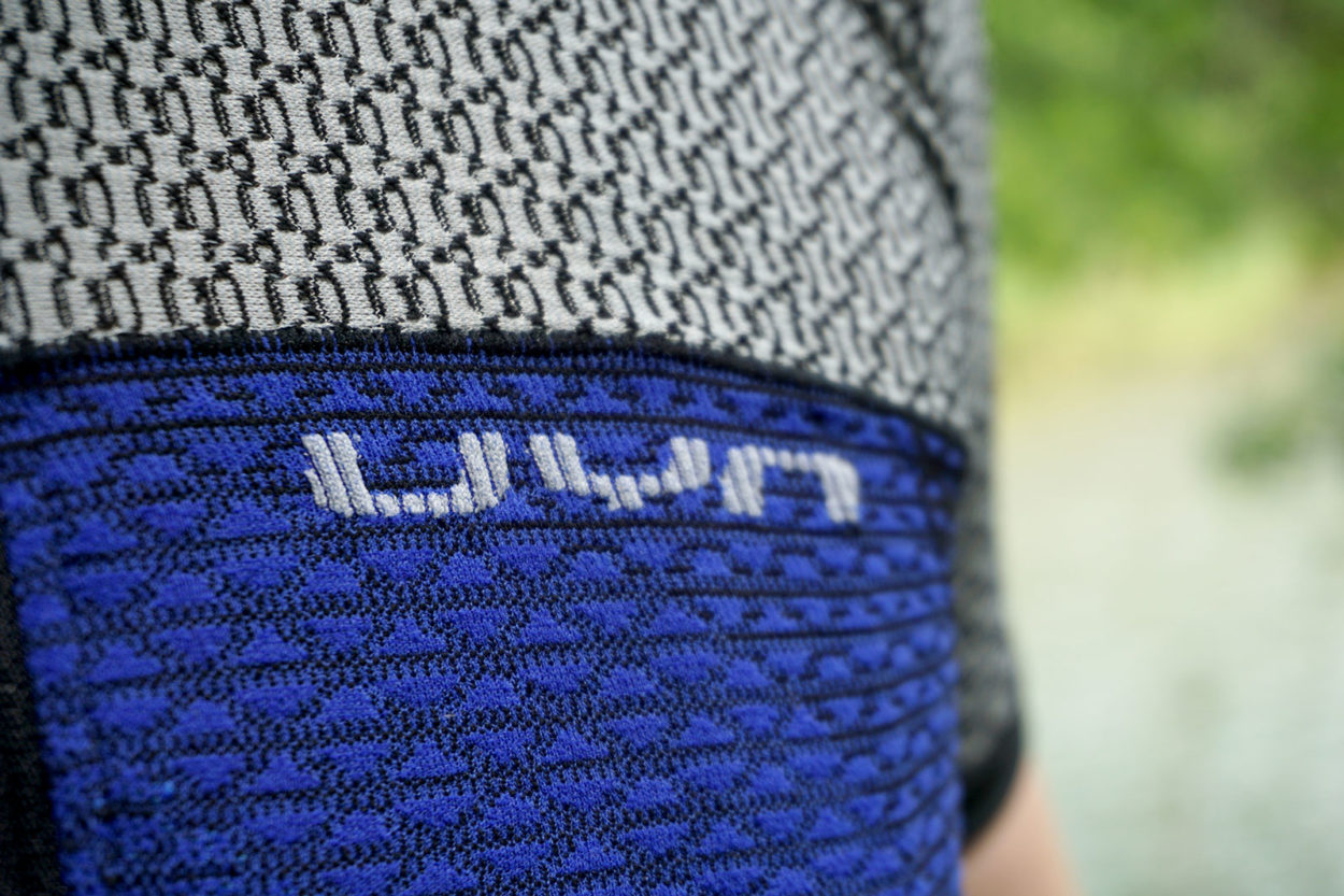 Nahaufnahme des Uyn Biketrikots