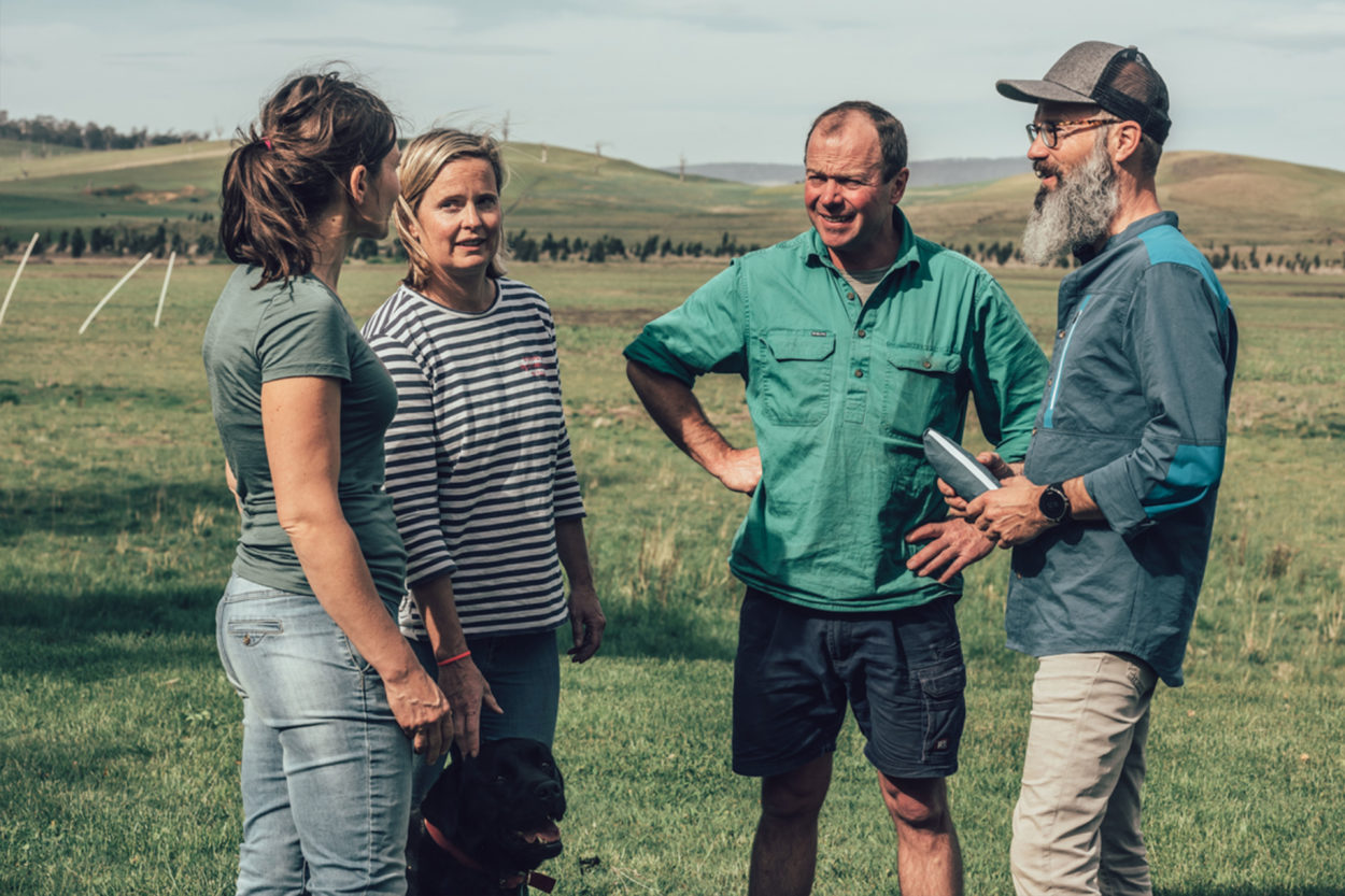 Eine enge und freundschaftliche Zusammenarbeit der Farmer. | Foto: Ortovox