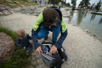 Die Clem&Léon Wickeltasche im Praxistest
