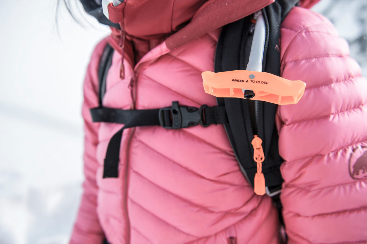 Auslöser Lawinenrucksack